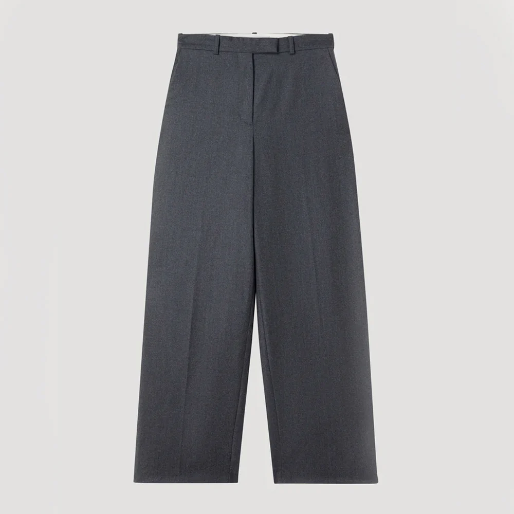Rohe - Pantalon Large - Gris foncé