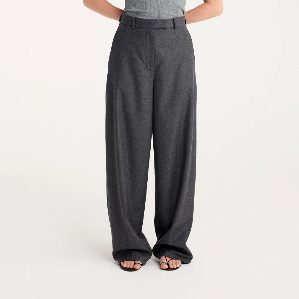 Rohe - Pantalon Large - Gris foncé - Image 2
