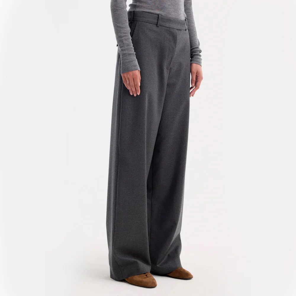 Rohe - Pantalon Large - Gris foncé - Image 4