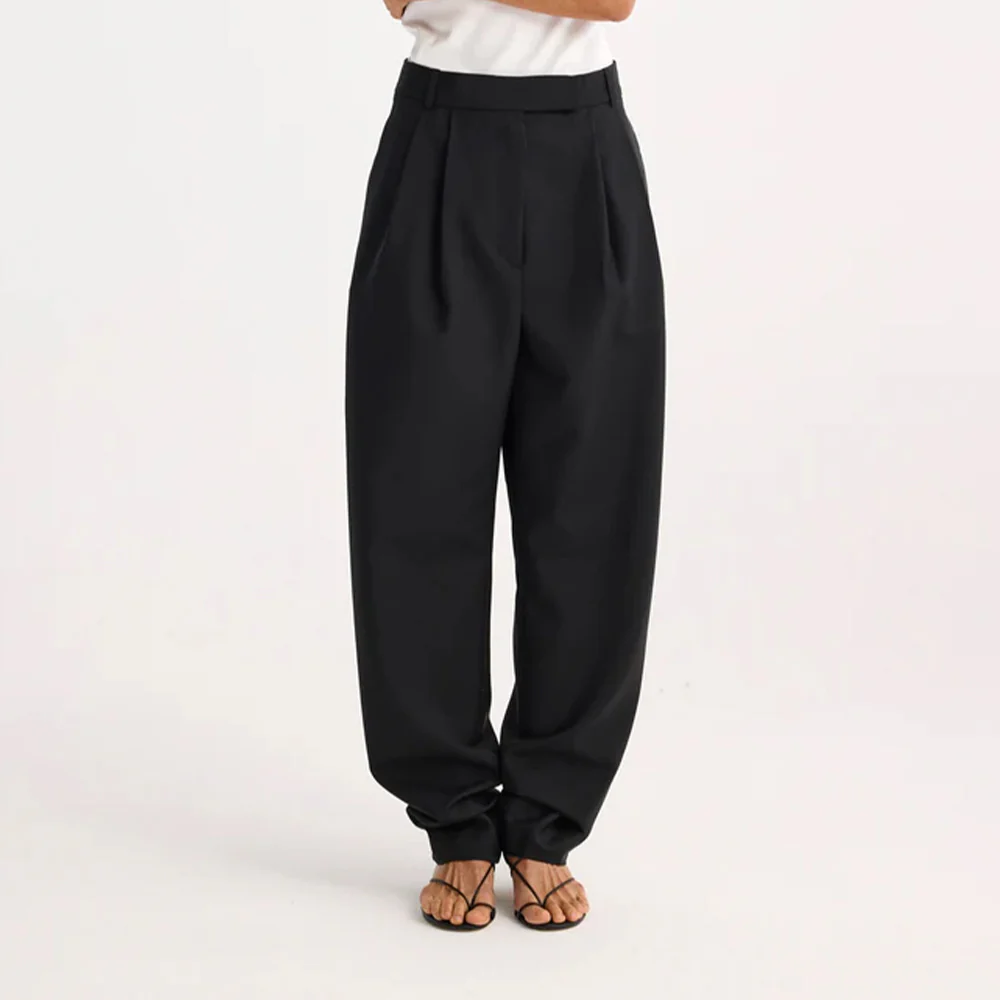 Rohe - Pantalon Tailleur - Noir - Image 3