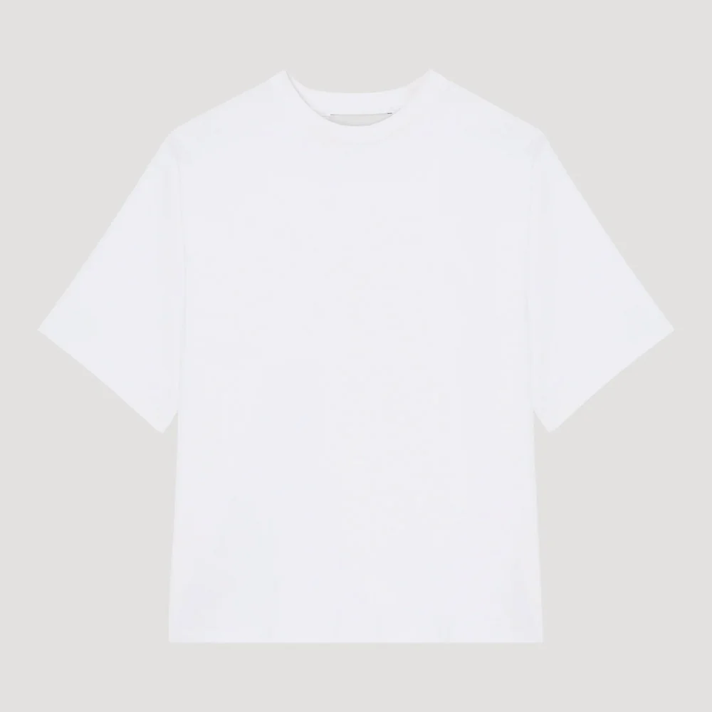 Rohe - T-shirt Oversize en coton - Blanc Optique
