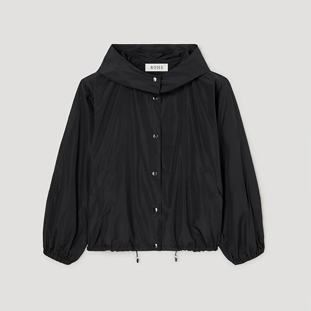 Rohe - Veste Volume Silk Blend - Noir