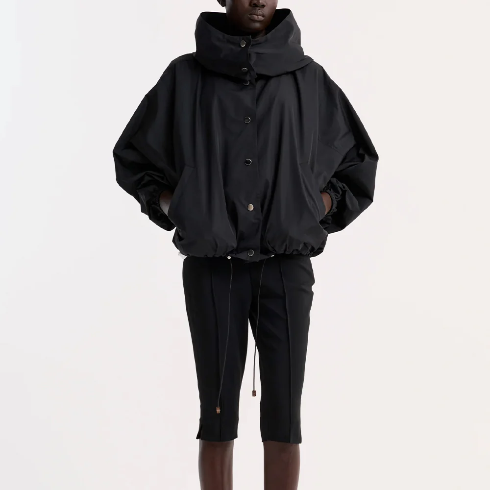 Rohe - Veste Volume Silk Blend - Noir - Image 2