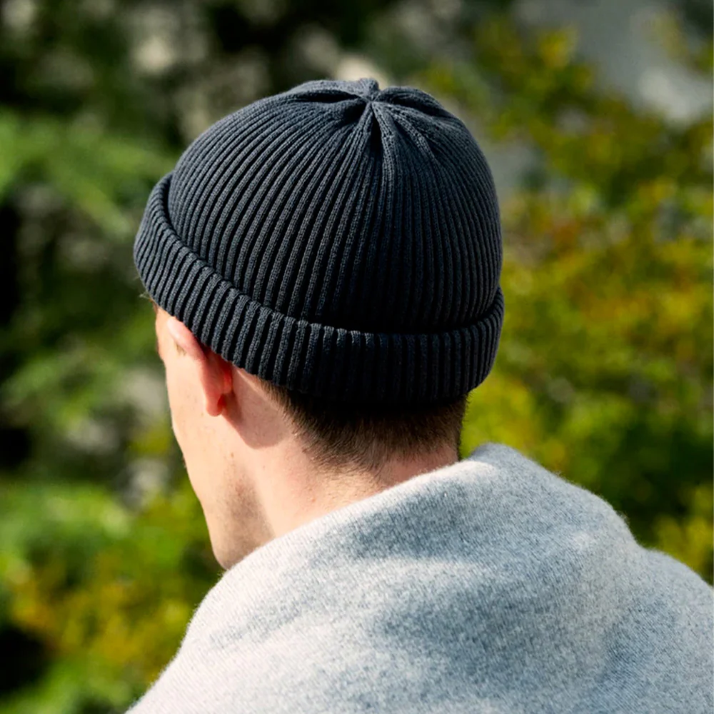 Rototo - Bonnet Enroulé - Gris - Image 2