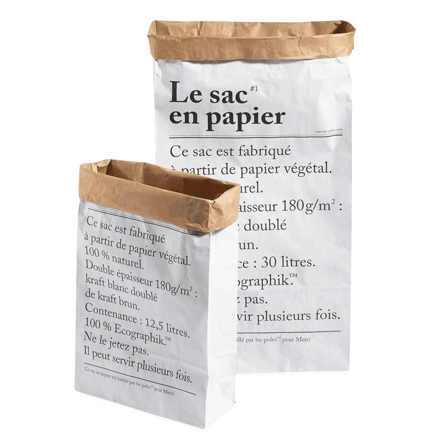Sac en kraft recyclé - Image 8