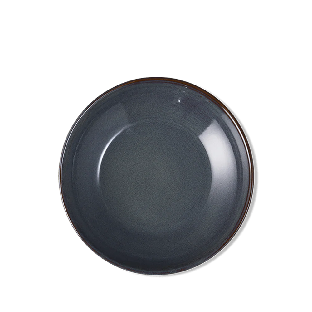 Saladier en grès émaillé Jaspe - Bleu - Image 4
