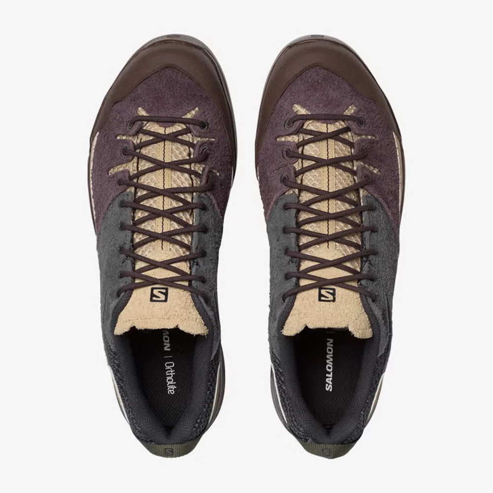 Salomon - Baskets X-ALP Suede - Violet Plum & Gris Iron - Image 3