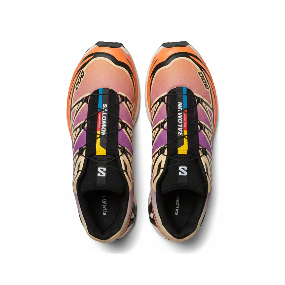 Salomon - Baskets XT-6 - Noir Crème et Dragon - Image 3