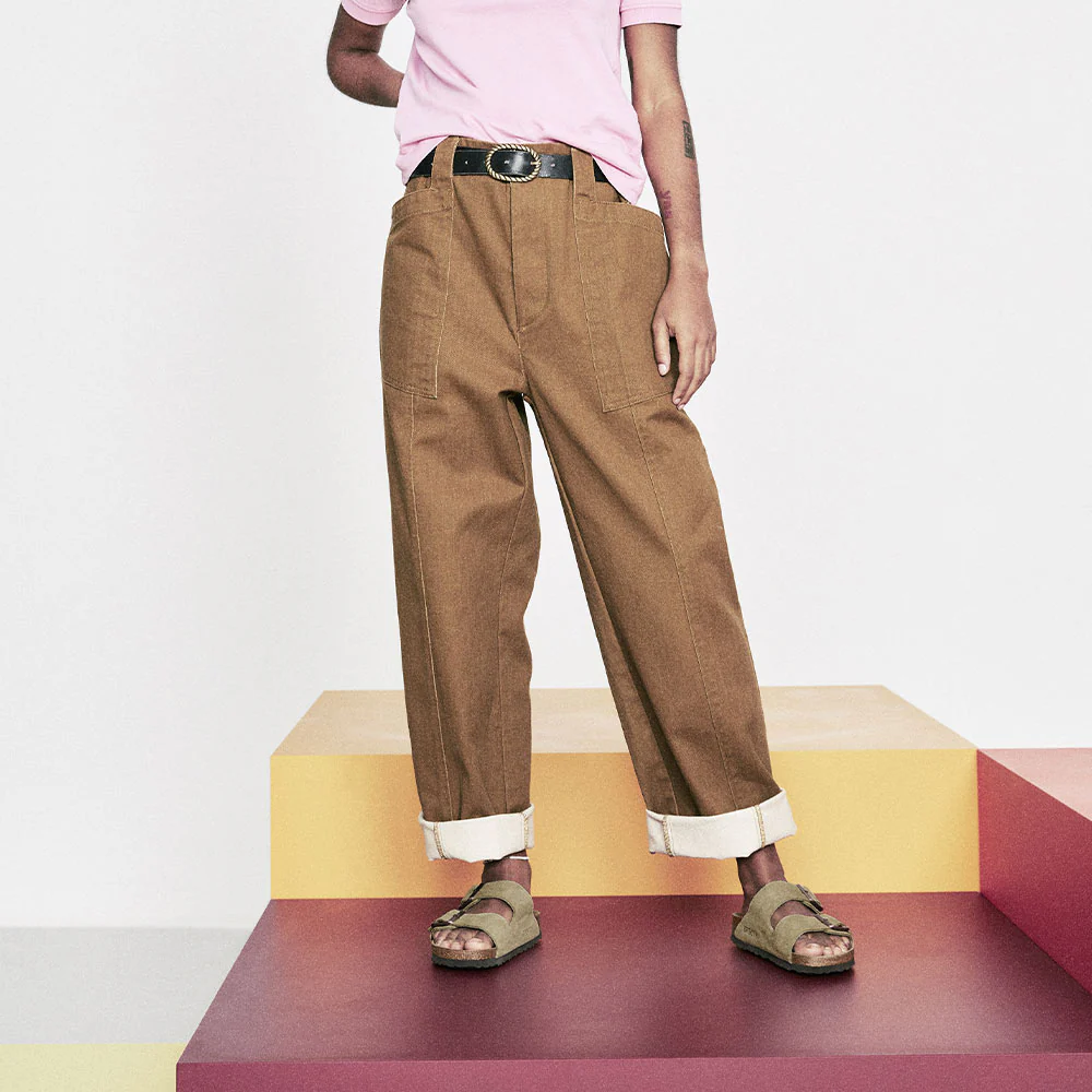 Birkenstock - Sandales Lit de pied souple Arizona - Taupe - Image 7