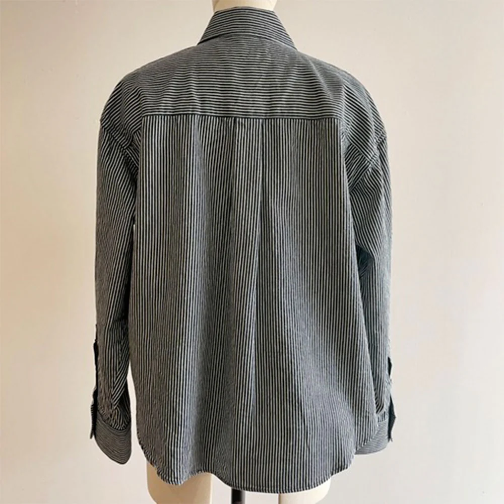 Sarahwear - Chemise Ranch Hickory - Indigo Ecru - Image 4