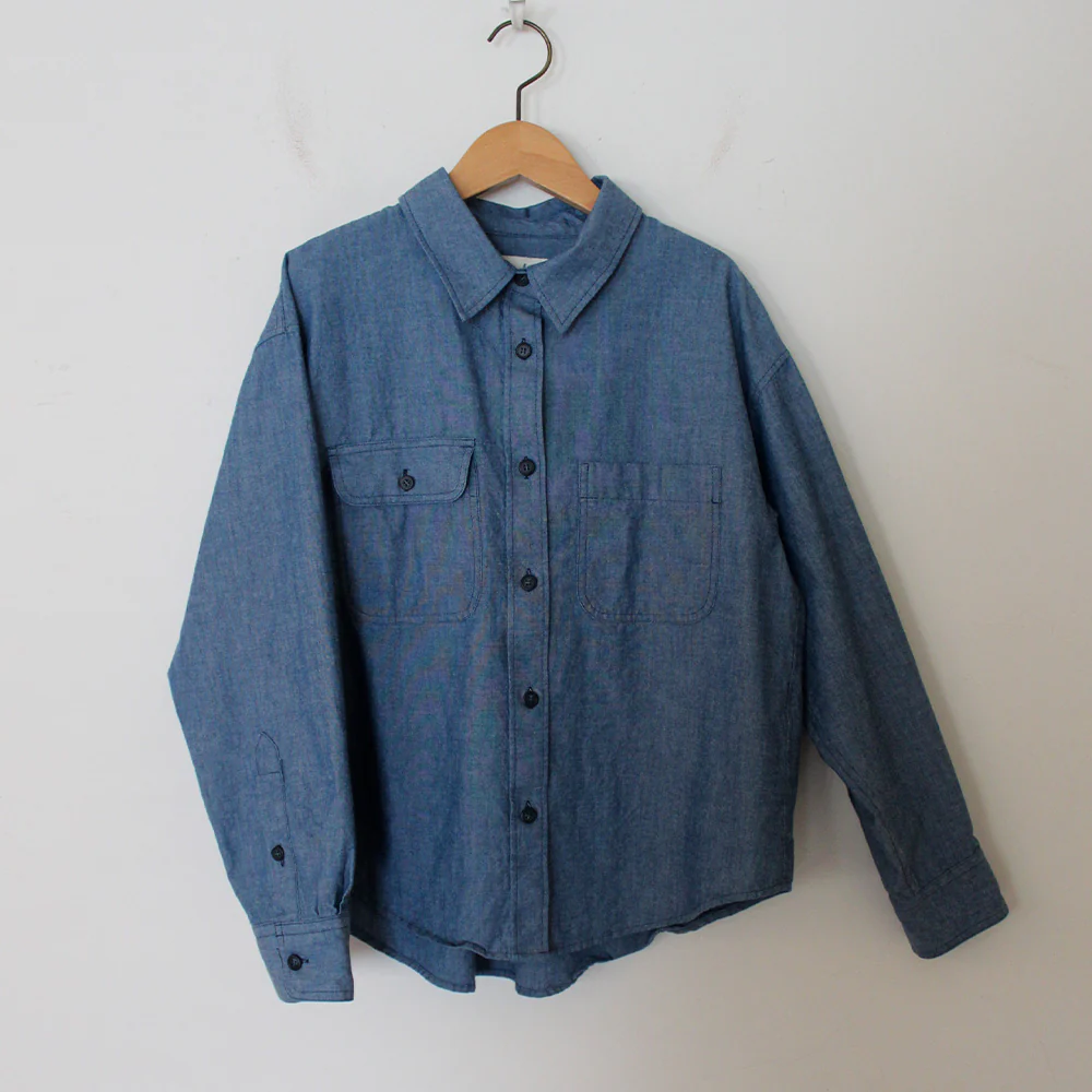 Sarahwear - Chemise Ranch - Indigo