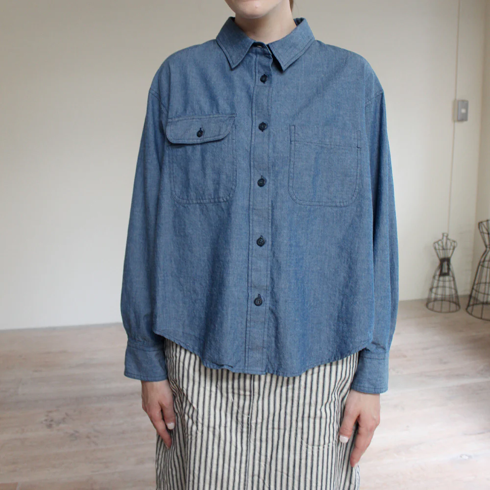 Sarahwear - Chemise Ranch - Indigo - Image 2