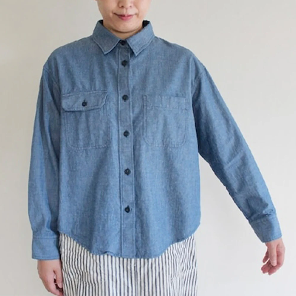 Sarahwear - Chemise Ranch - Indigo - Image 6