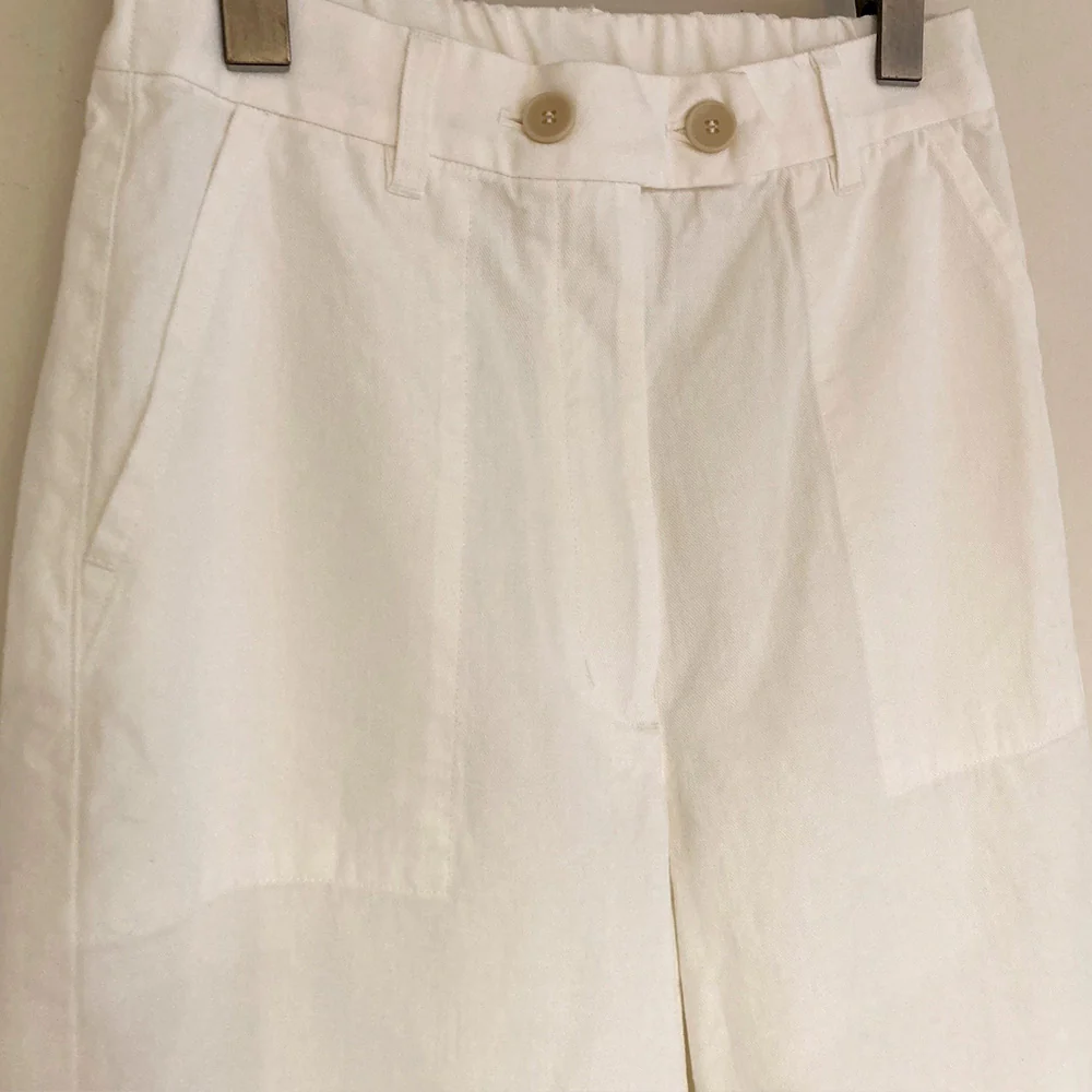 Sarahwear - Pantalon Carole Organic - Blanc - Image 5