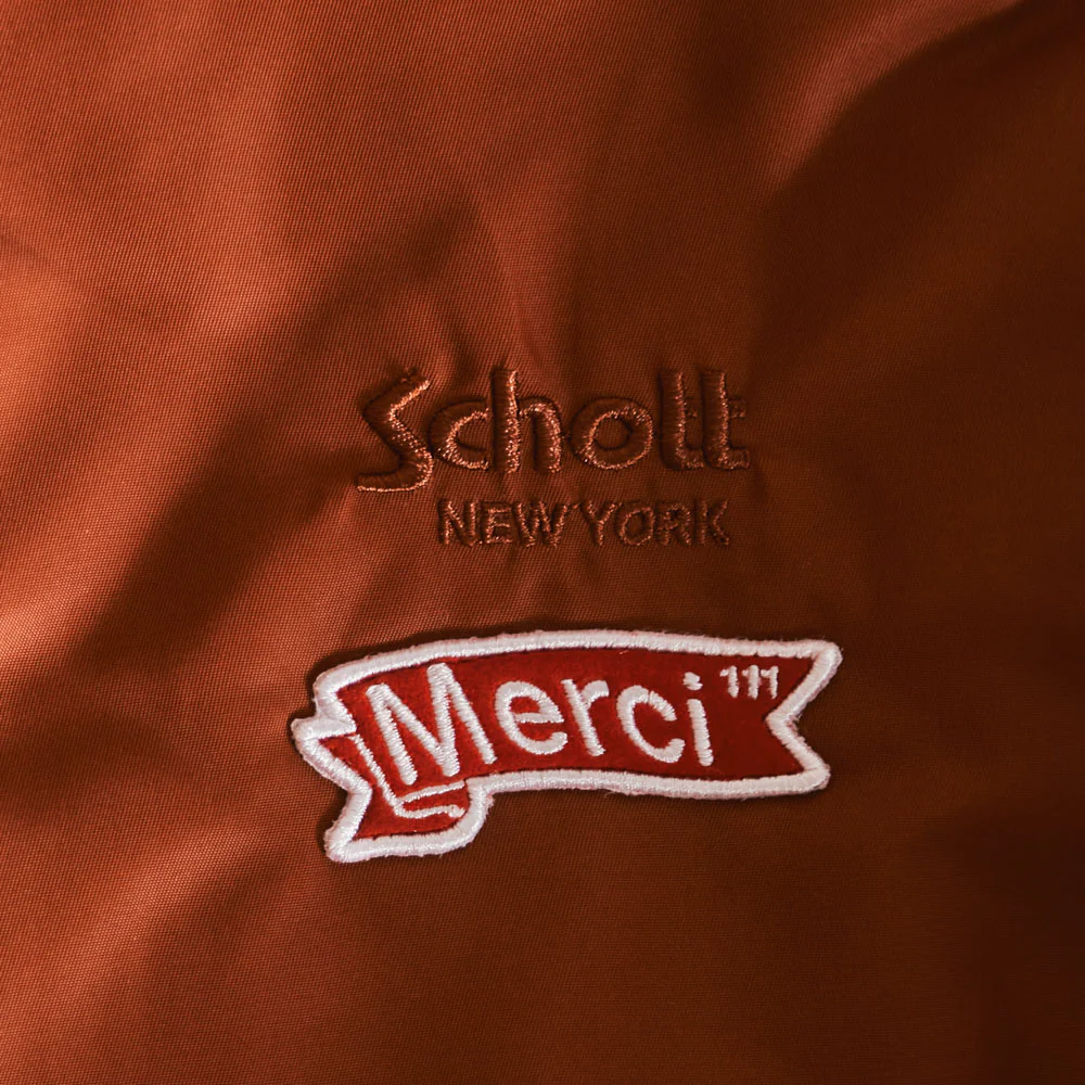 Schott x Merci - Bomber Vintage - Marron - Image 5