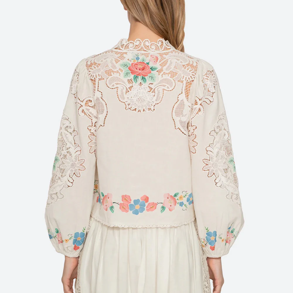 Sea NY - Blouse Astrid - Ecru - Image 4