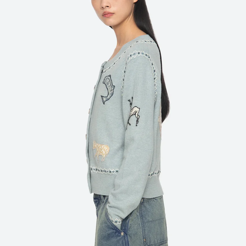 Sea NY - Cardigan Winslow - Bleu - Image 3