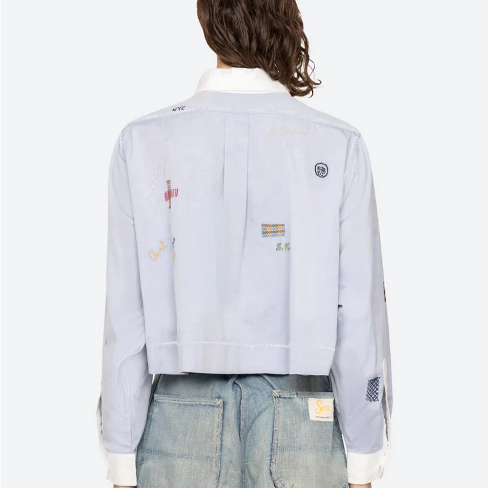 Sea NY - Chemise Claira - Bleu - Image 4