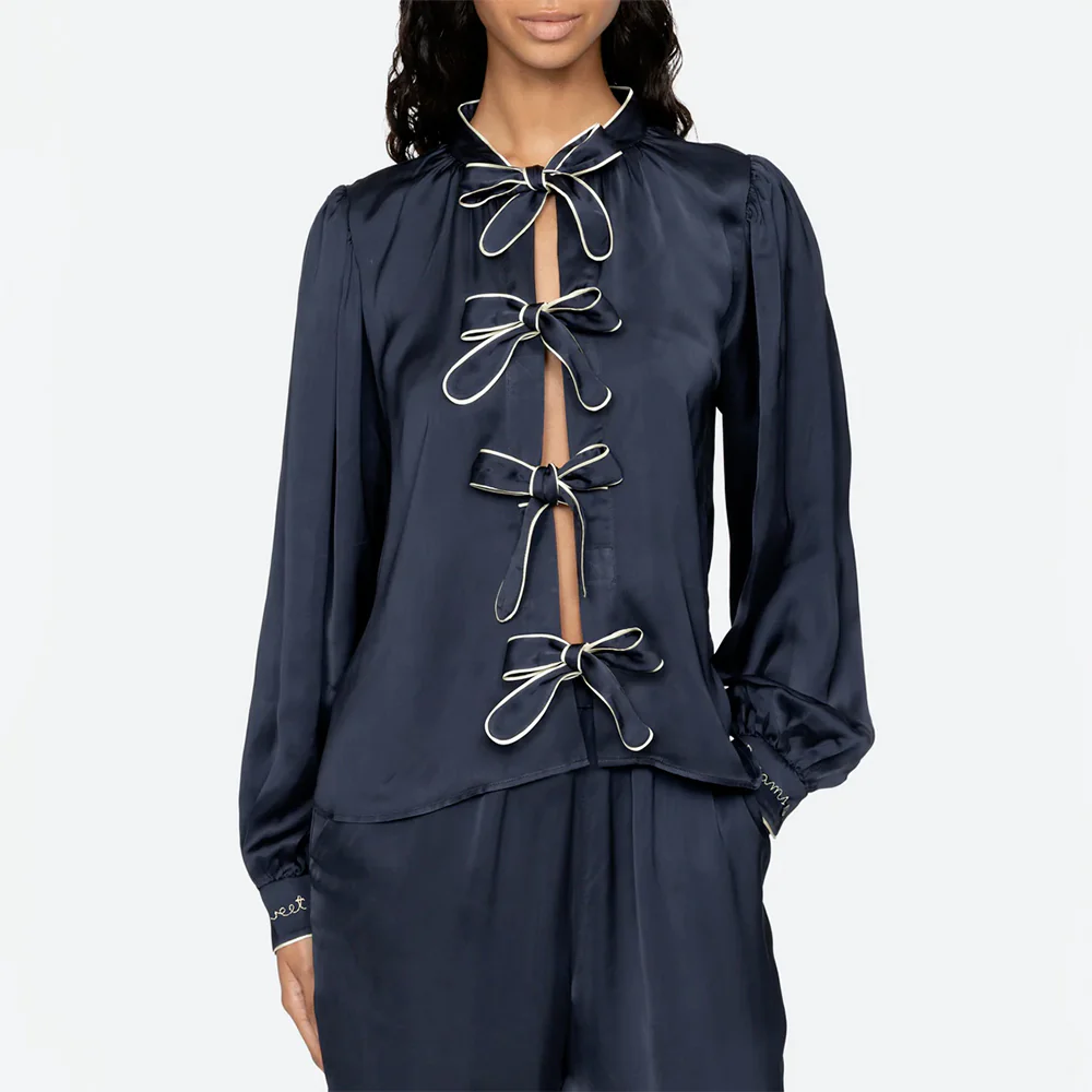 Sea NY - Ensemble de Pyjama Marceline - Marine - Image 2