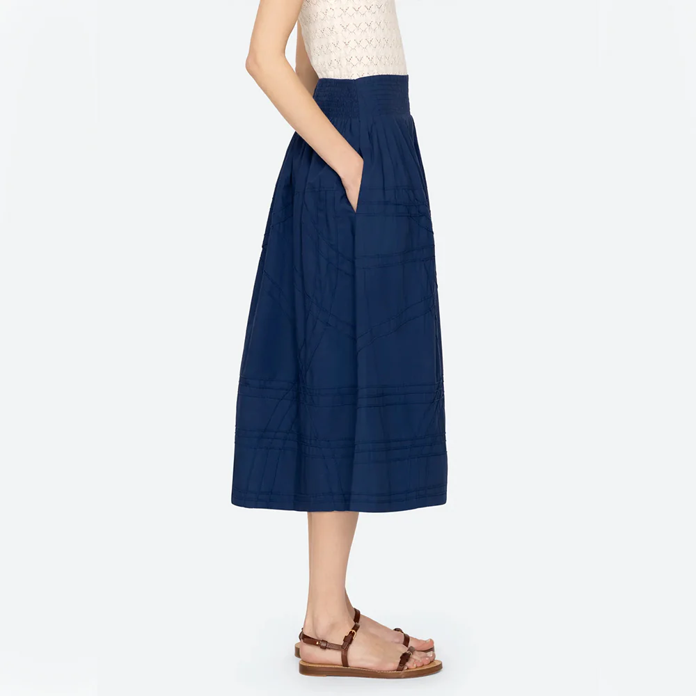 Sea NY - Jupe Camden - Bleu Myrtille - Image 4