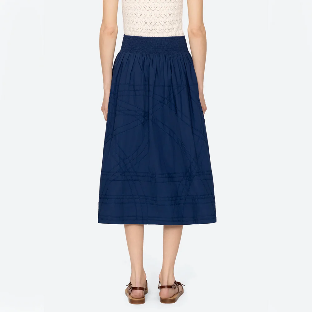 Sea NY - Jupe Camden - Bleu Myrtille - Image 5