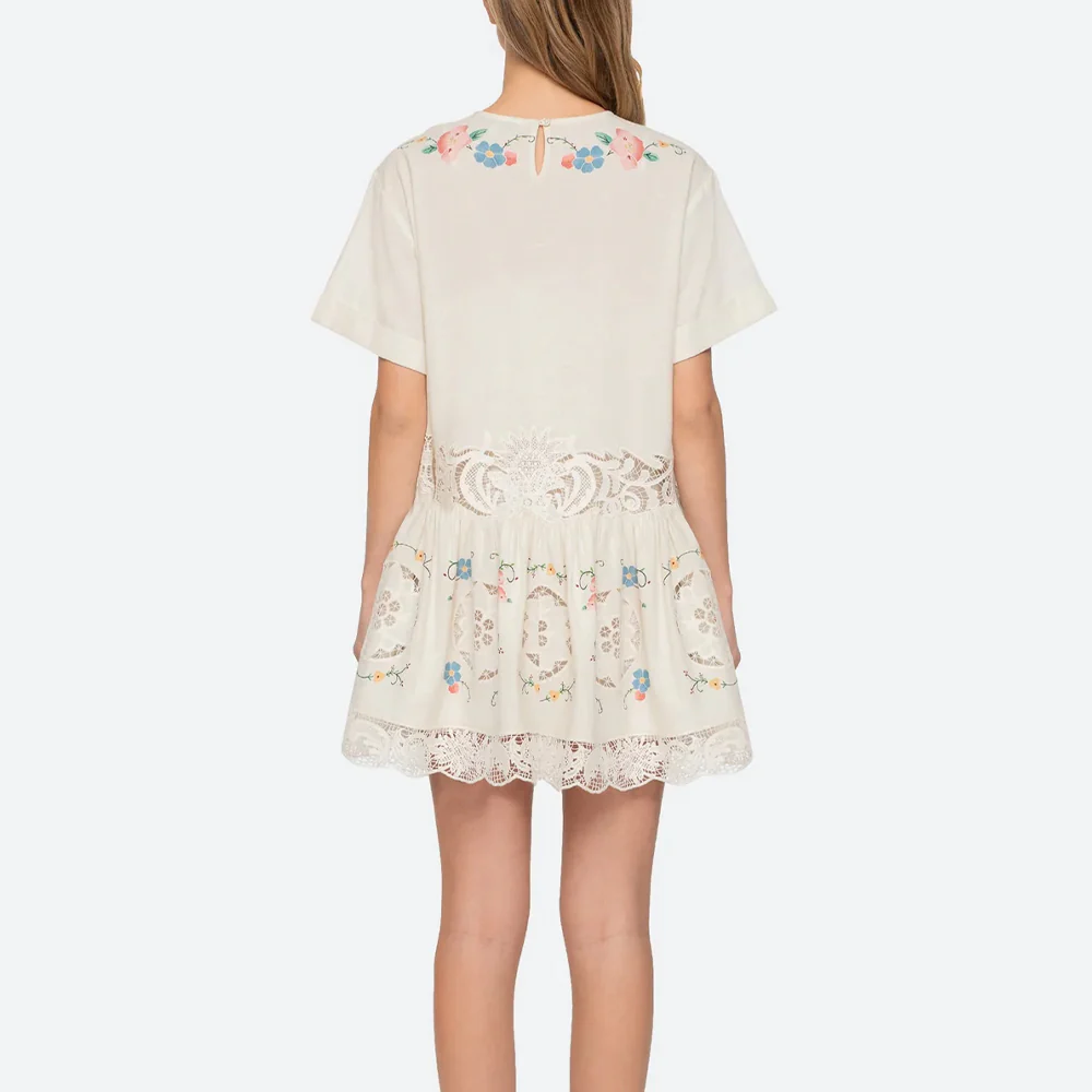 Sea NY - Robe Astrid - Ecru - Image 4
