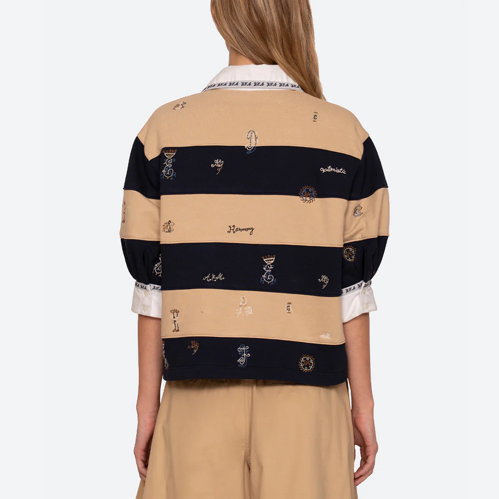 Sea NY - Top Juliet Rugby - Beige - Image 4