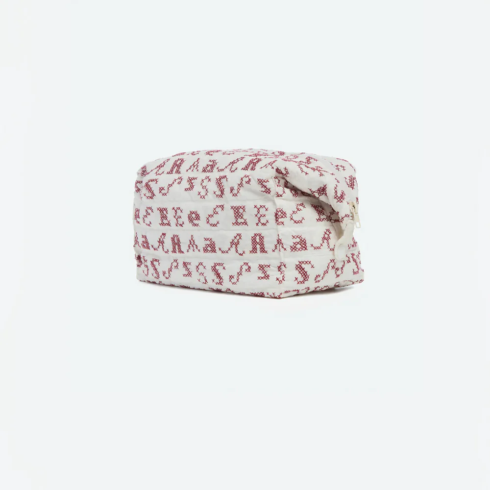 Sea NY - Trousse de toilette brodée - Crème - Image 2