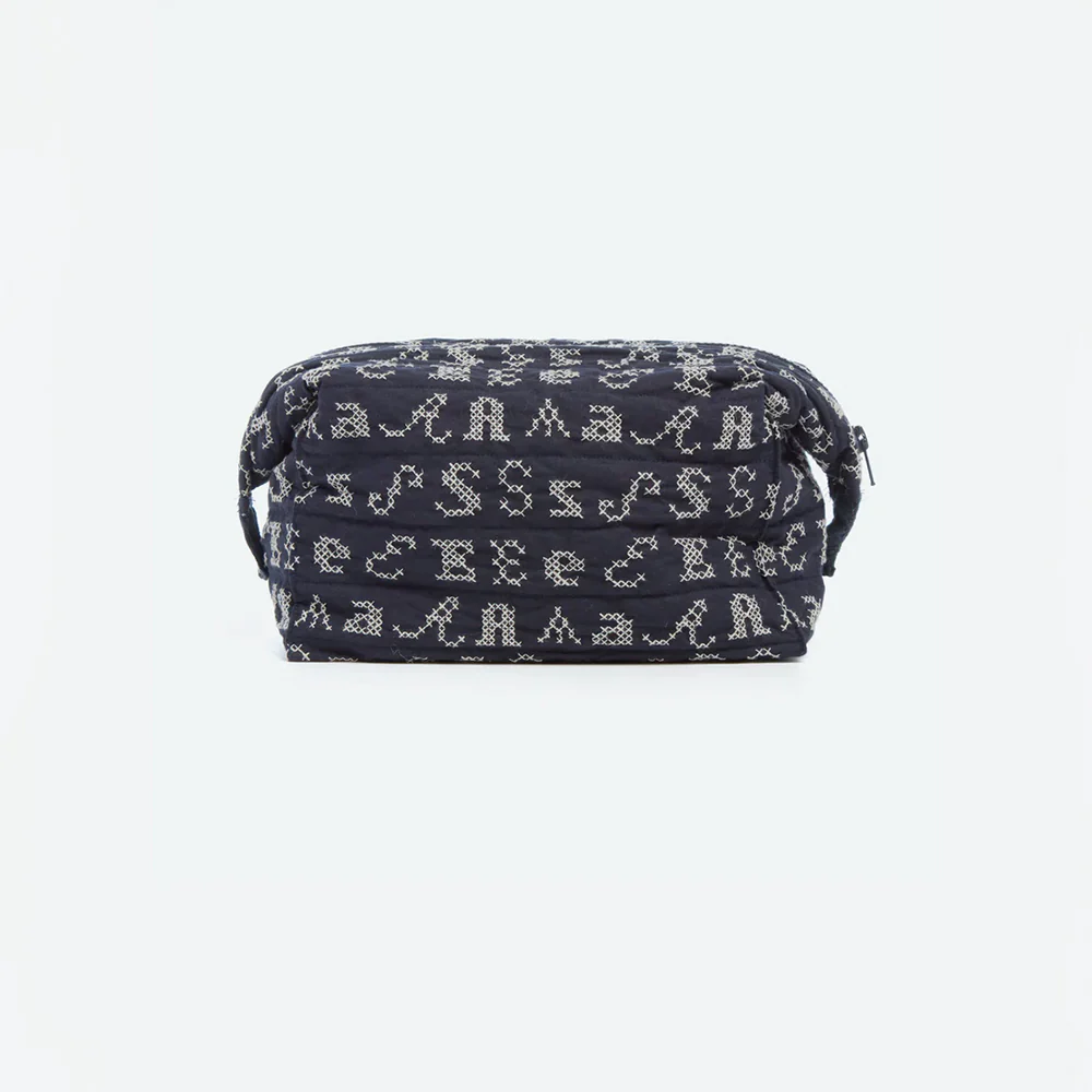 Sea NY - Trousse de toilette brodée - Marine