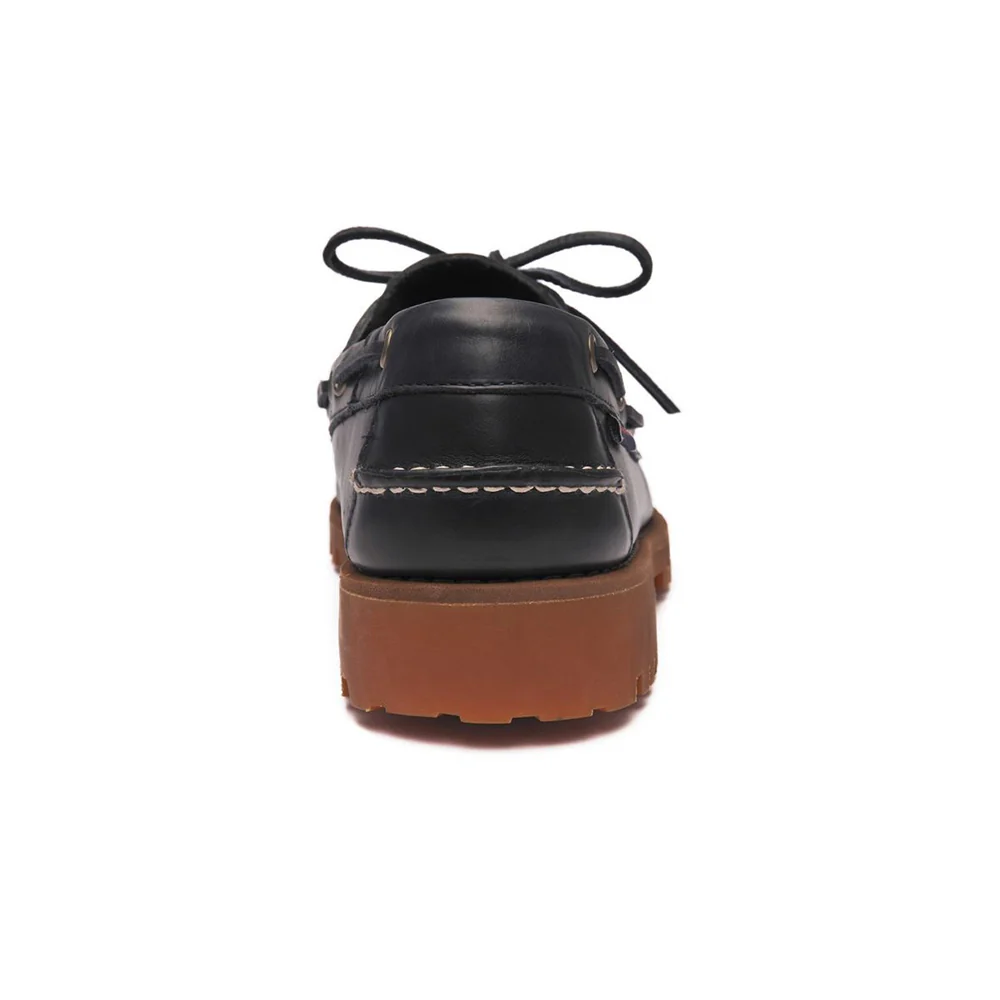 Sebago - Mocassin Ranger Waxy - Marine - Image 4