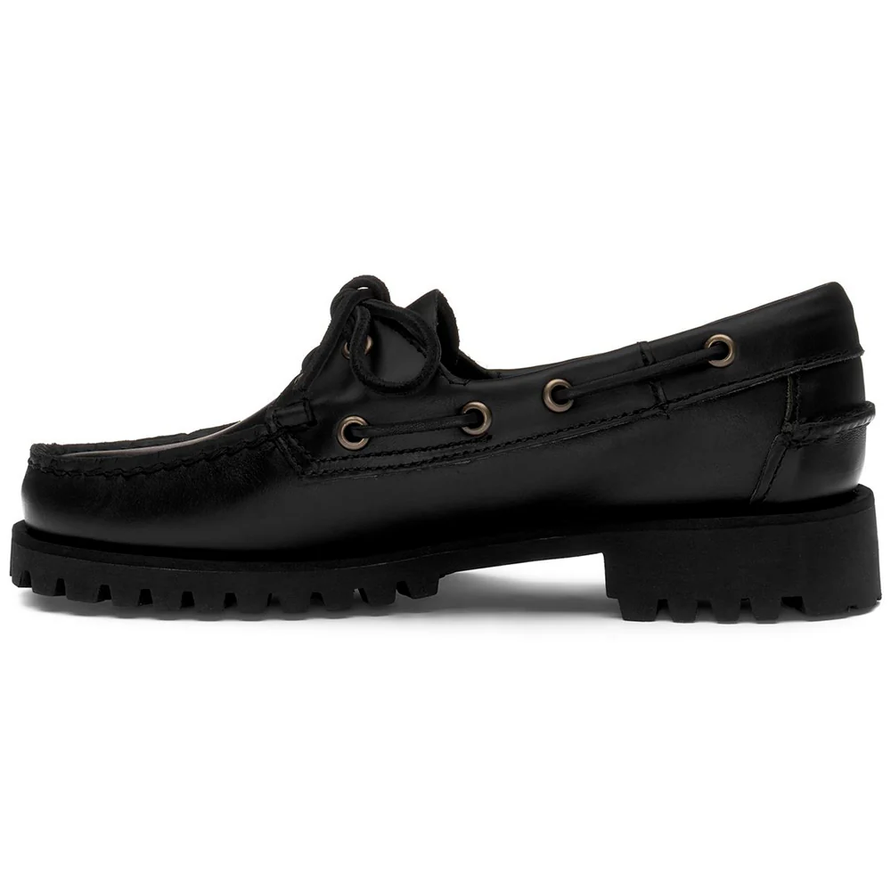 Sebago - Mocassin Ranger Waxy - Noir - Image 3