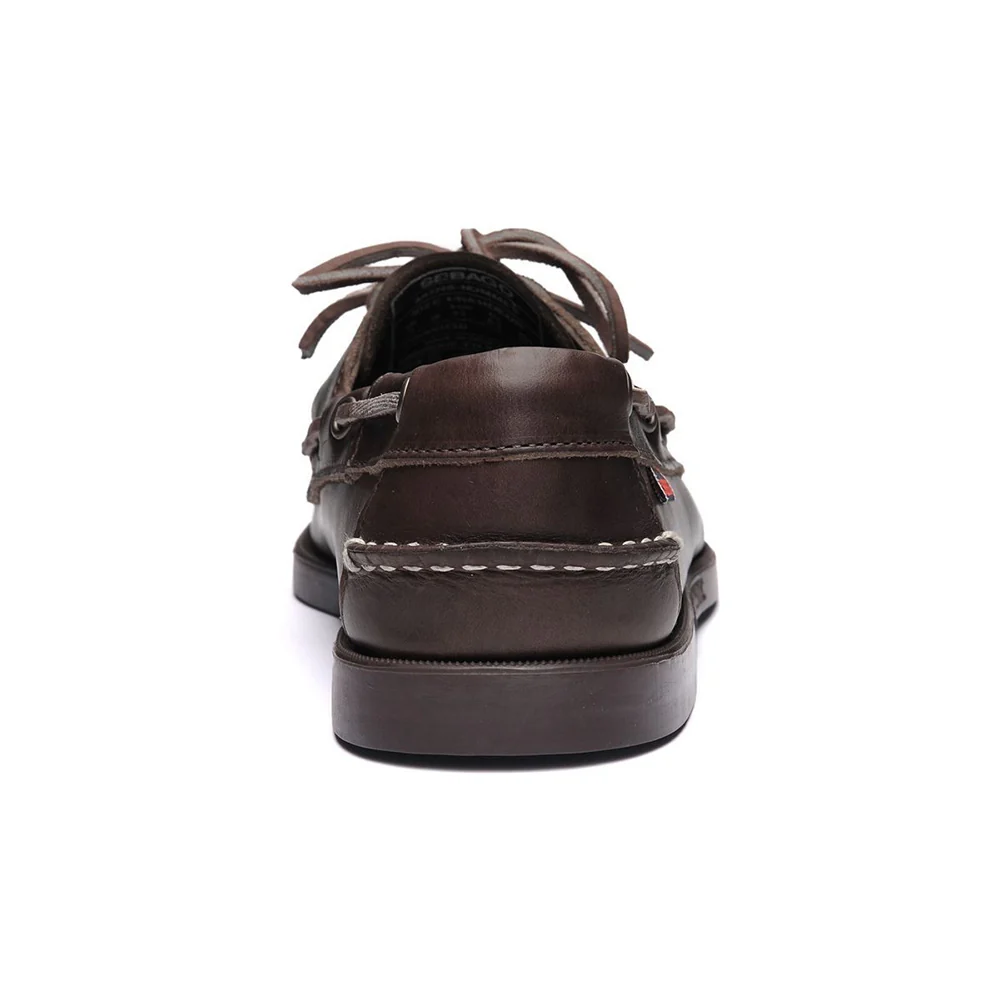 Sebago - Mocassins Portland Waxed - Marron - Image 3