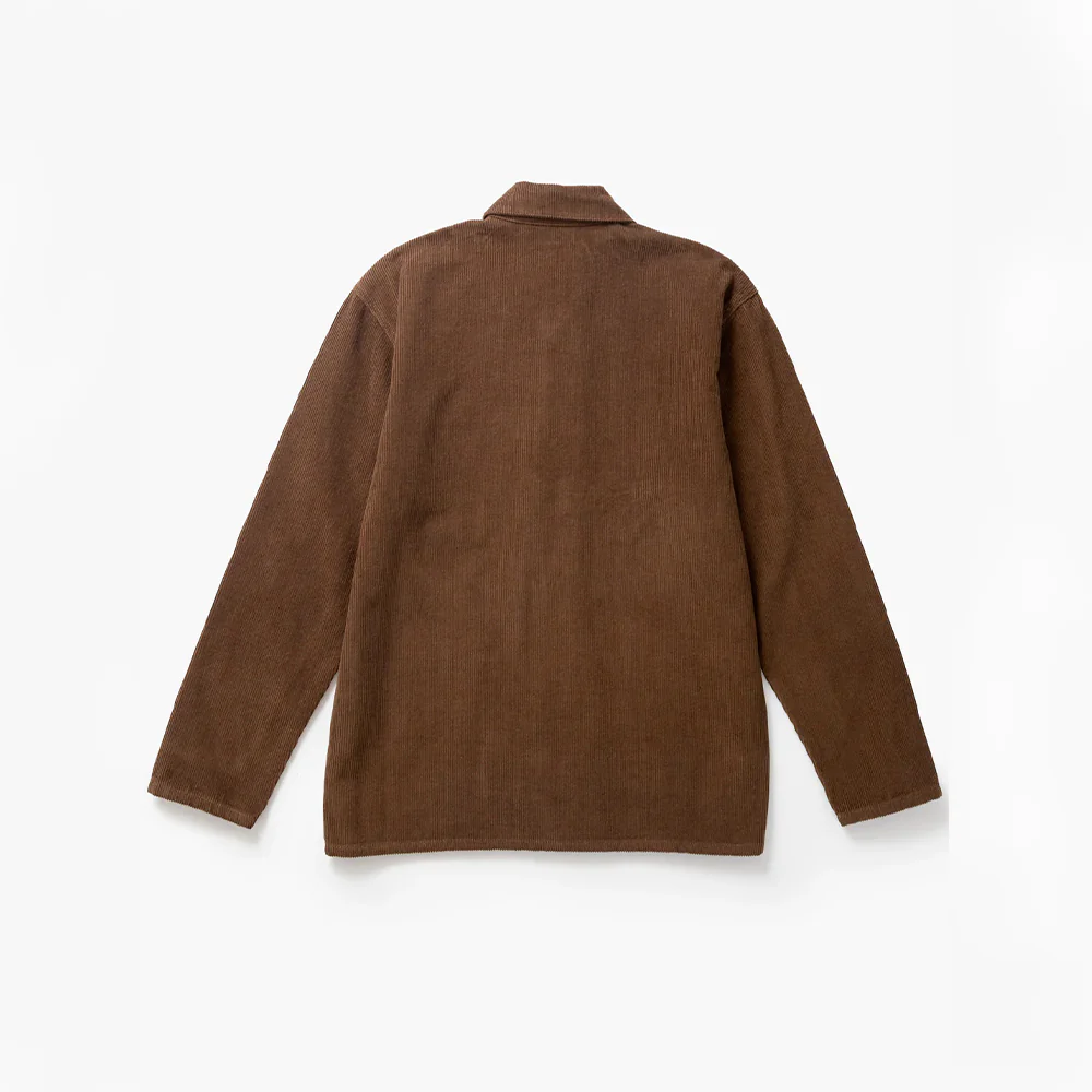 Service Works - Chemise Travail Velours - Marron Bark - Image 2