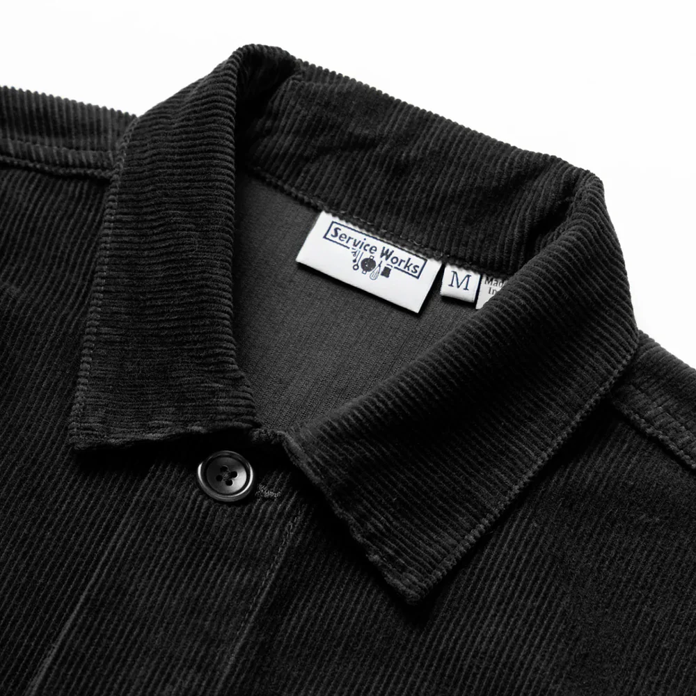 Service Works - Chemise Travail Velours - Noir - Image 4
