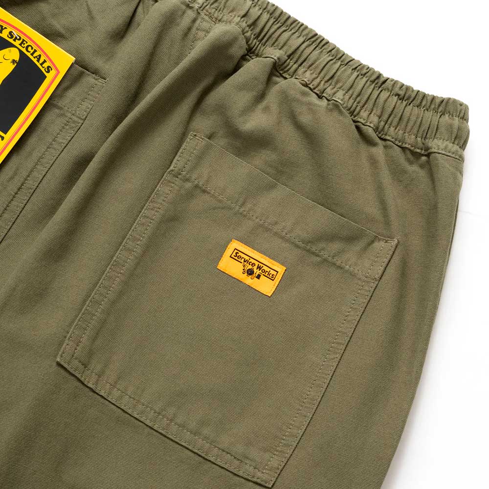 Service Works - Pantalon Chef Canvas - Vert - Image 4