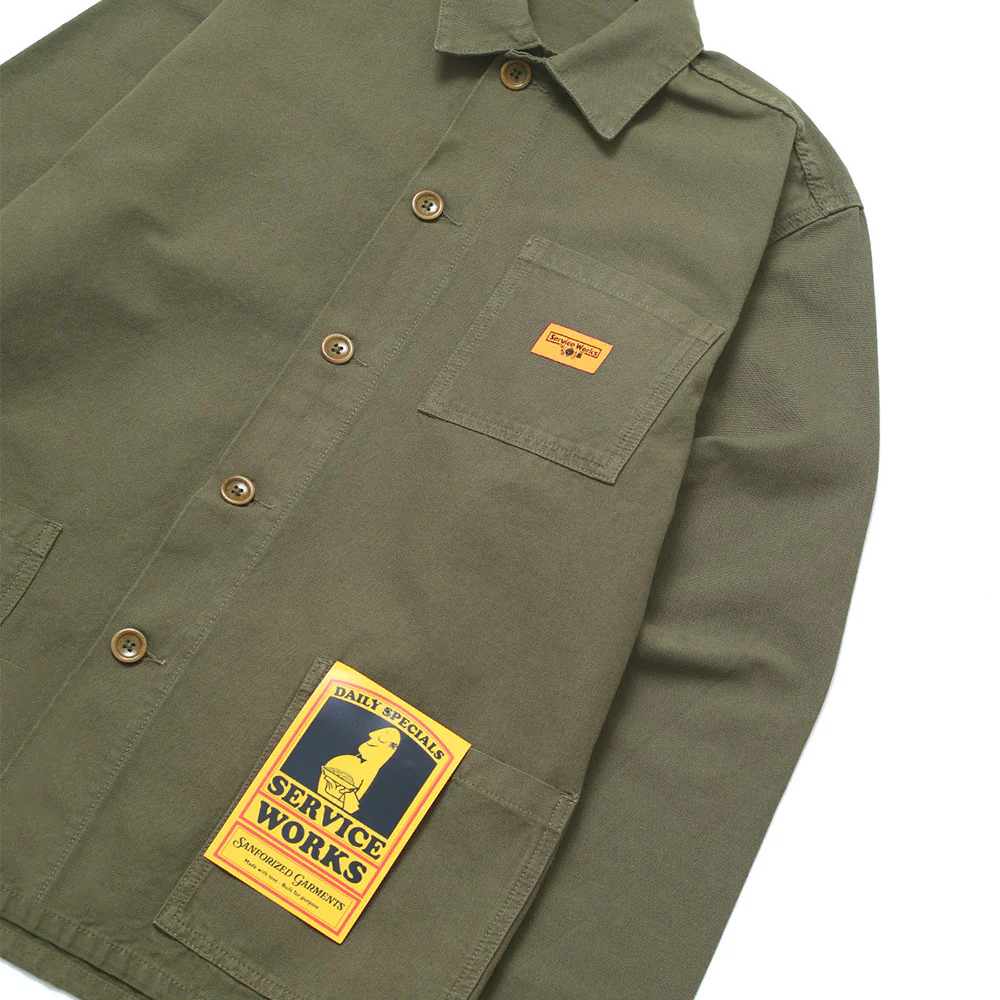 Service Works - Veste de travail - Vert Olive - Image 4
