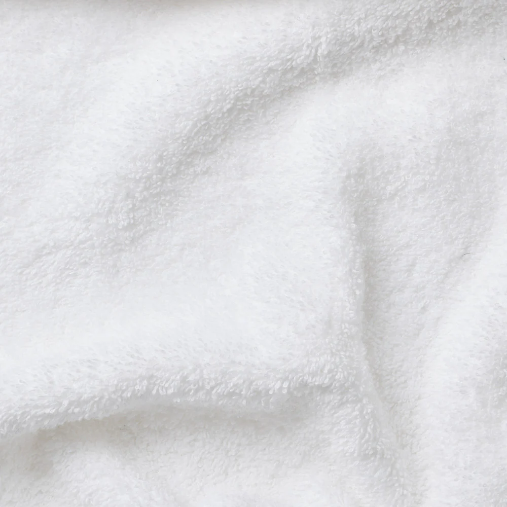Serviette de bain en éponge - Blanc Brume - Image 4