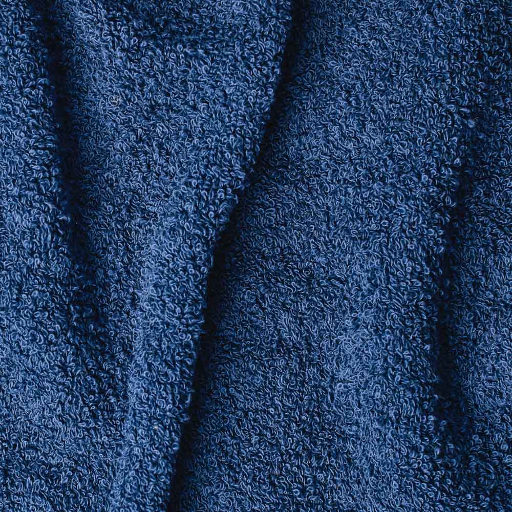 Serviette de bain en éponge - Bleu Nuit - Image 4