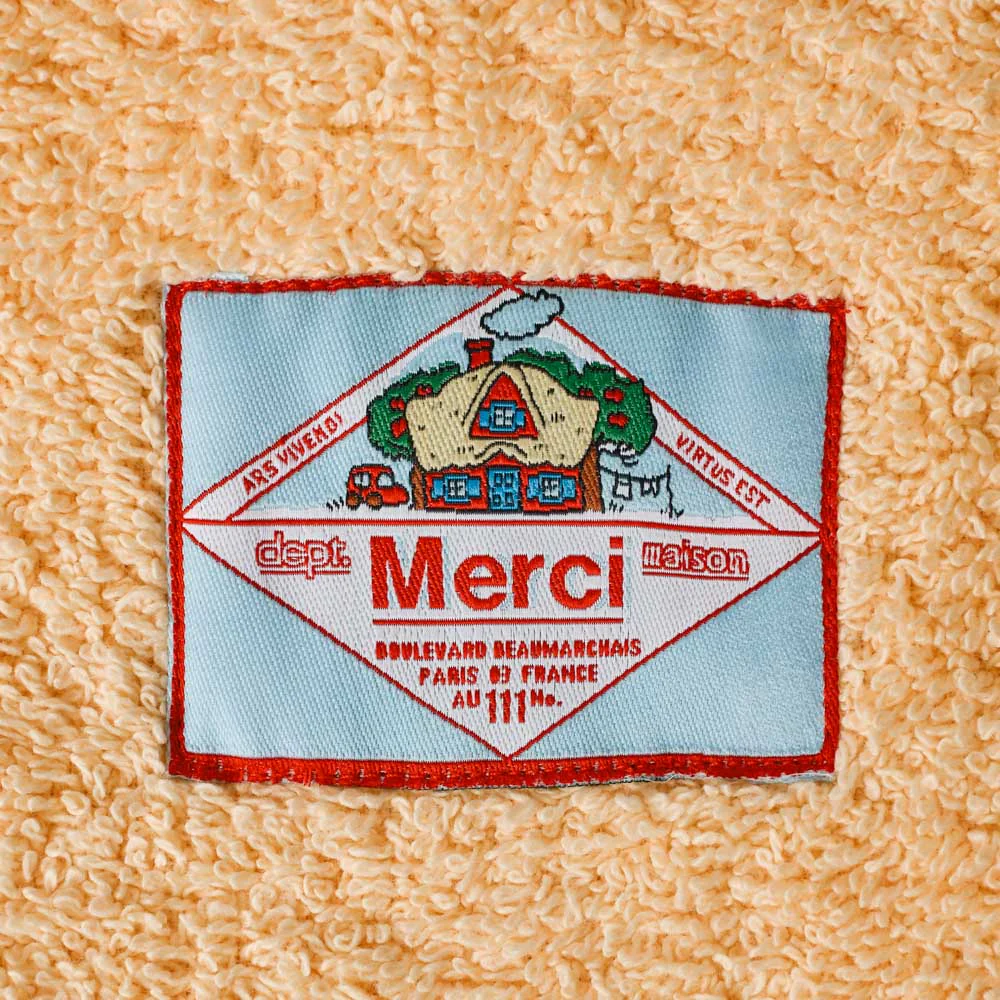 Serviette de bain en éponge - Jaune Zénith - Image 6