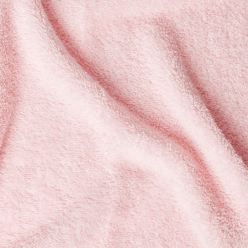 Serviette de bain en éponge - Rose Aube - Image 4