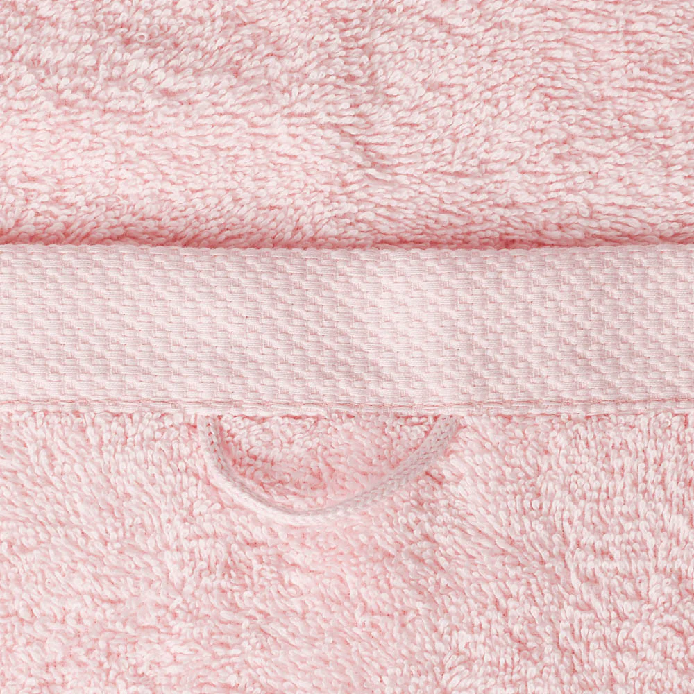 Serviette de bain en éponge - Rose Aube - Image 5