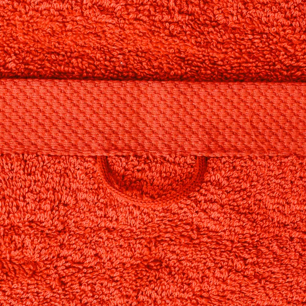 Serviette de bain en éponge - Rouge Soir - Image 5