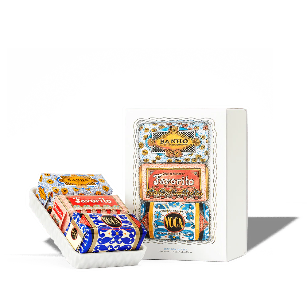 Set 3 savons et porte-savon - Claus Porto - Image 3