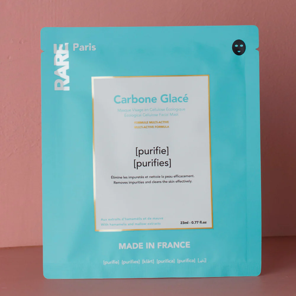 Set 5 masques - Carbone Glacé - Rare Paris - Image 2
