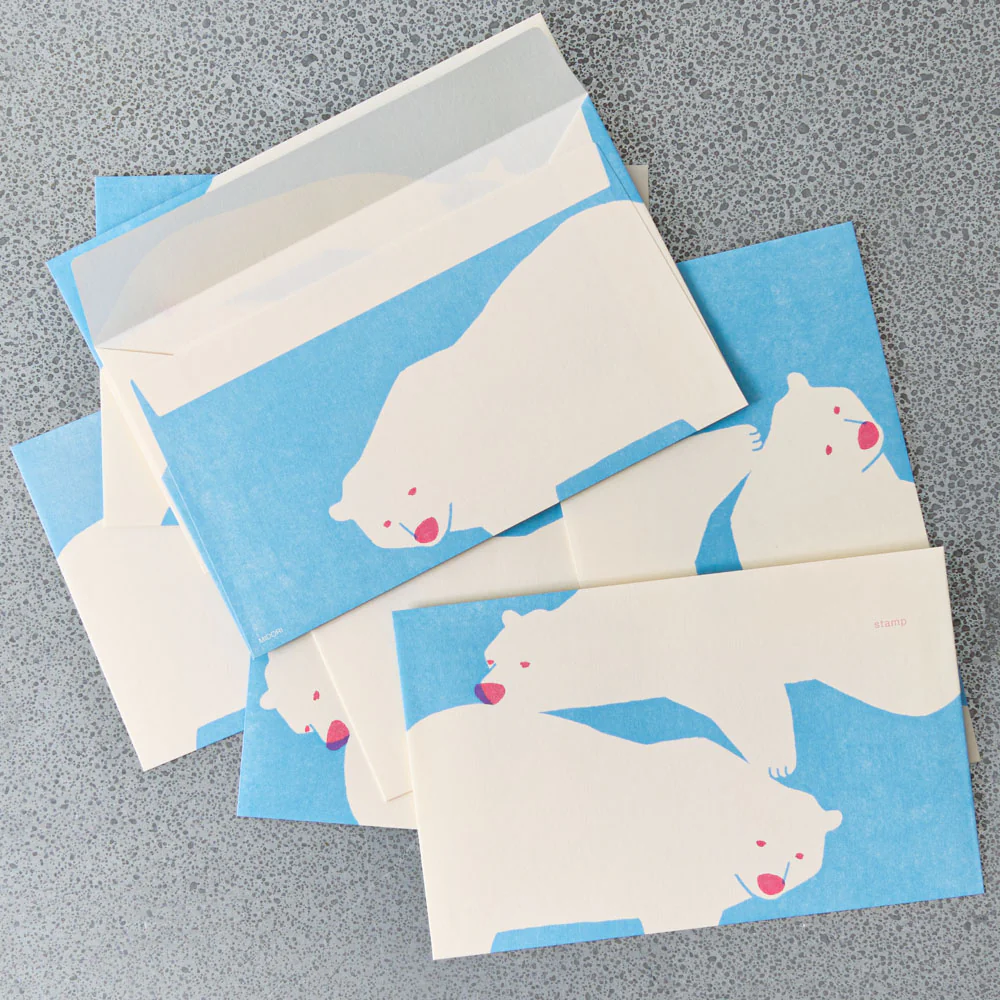 Set 8 enveloppes - Ours - Image 2