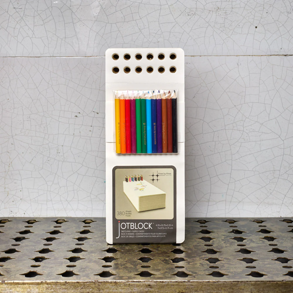 Set - bloc Ă dessin et crayons de couleurs - Image 2
