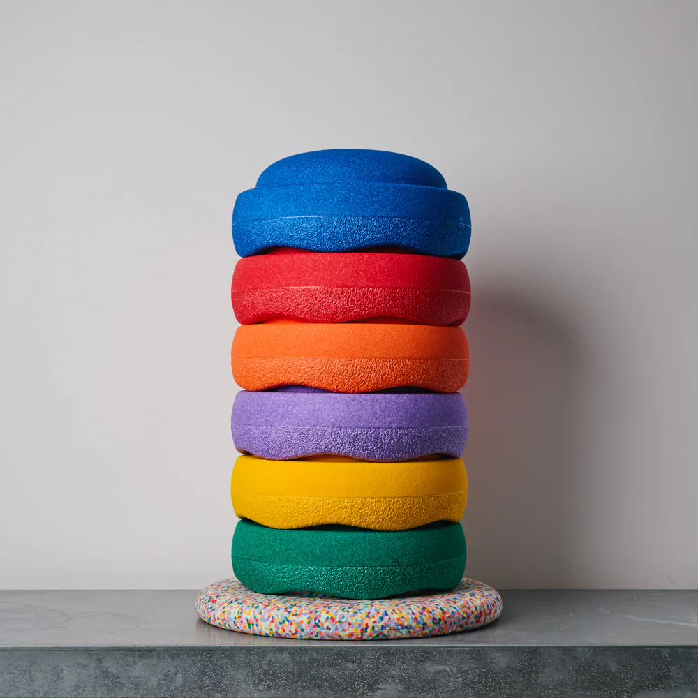 Set de 6 Stapelstein - Rainbow - Image 3
