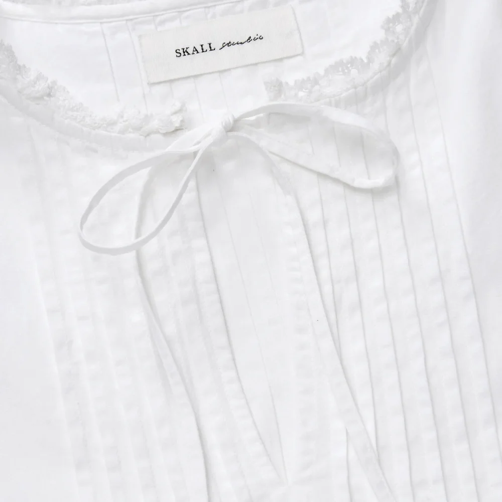 Skall Studio - Blouse Freesia - Blanc Optique - Image 5