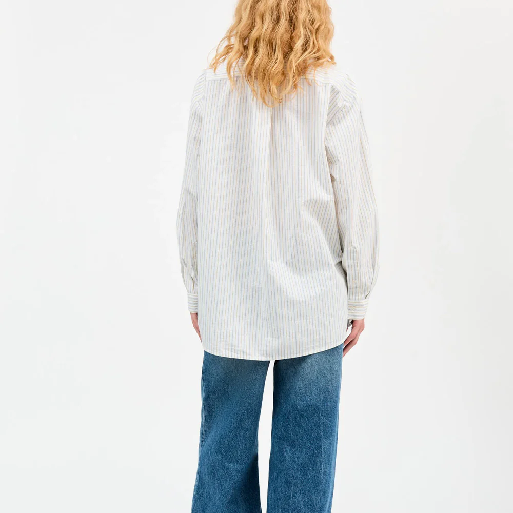 Skall Studio - Chemise Edgar - Jaune & Bleu - Image 3