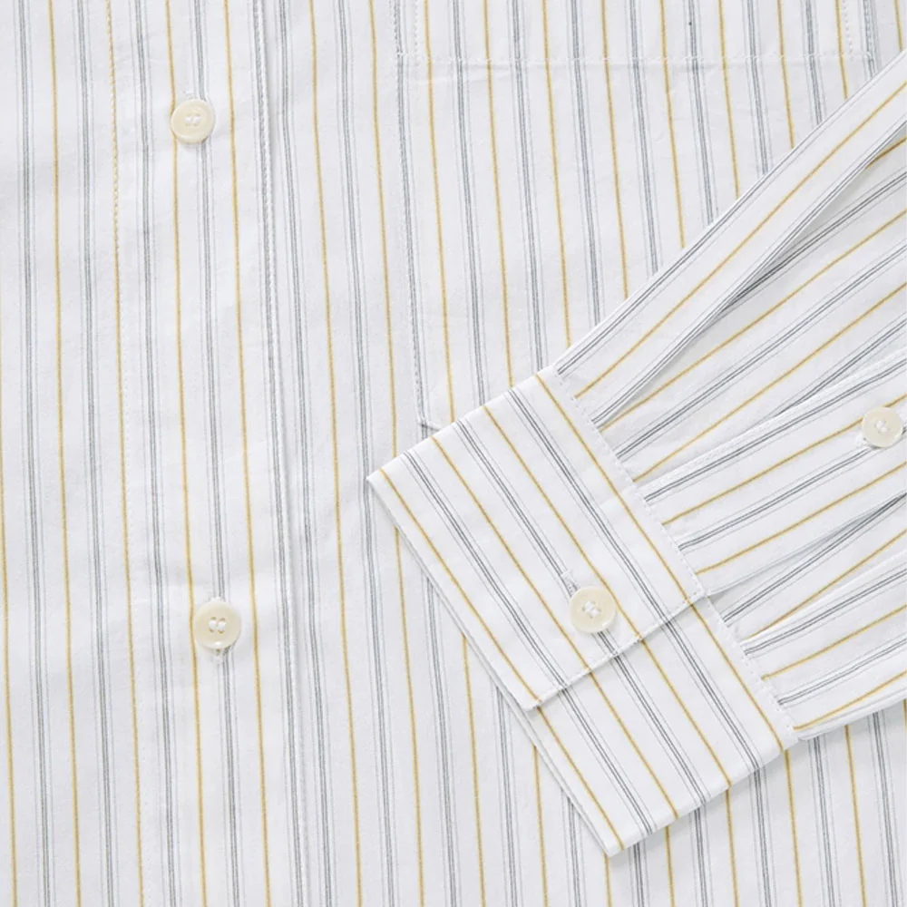 Skall Studio - Chemise Edgar - Jaune & Bleu - Image 4